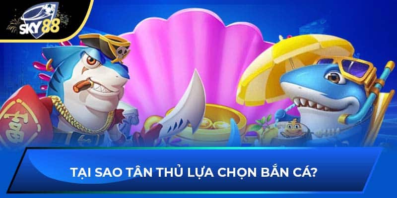 Tại sao tân thủ lựa chọn bắn cá?